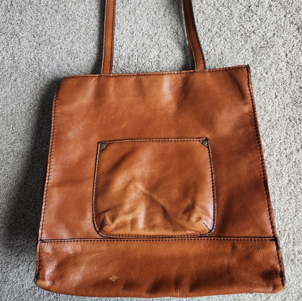Patricia Nash Multitone Patchwork Leather Tote In… - image 2